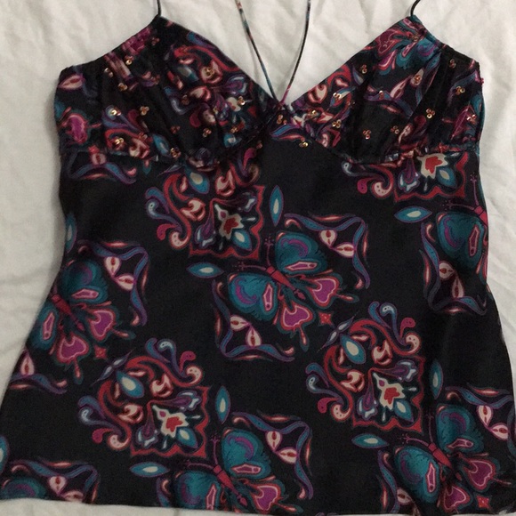 Laundry by Shelli Segal Butterfly Vintage Tank - Picture 3 of 9